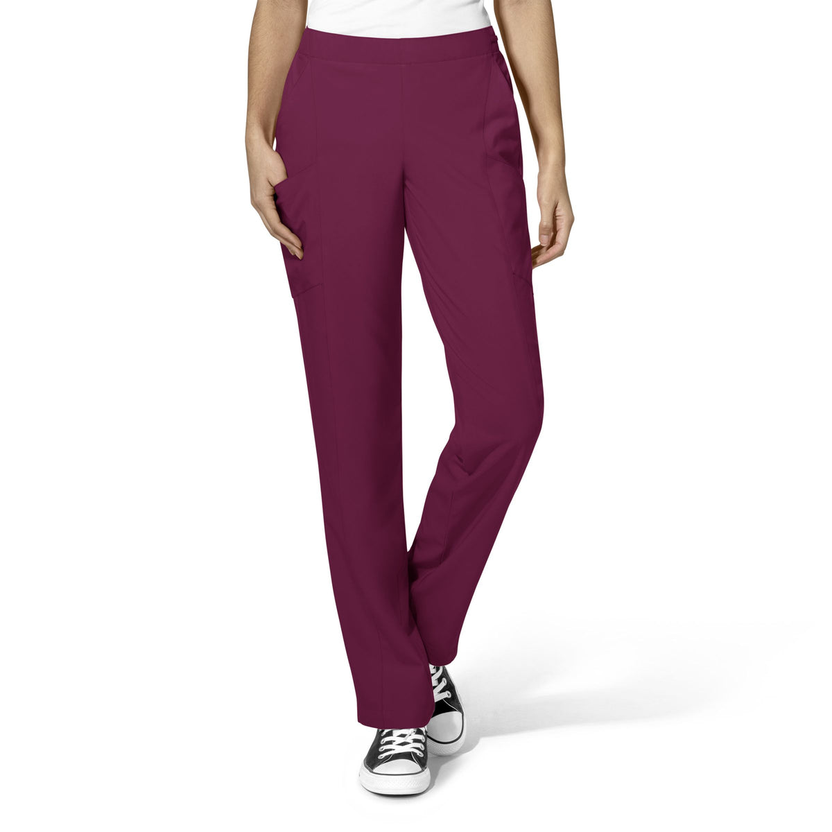 Pantalón WonderWink W123 5155A Burdeo