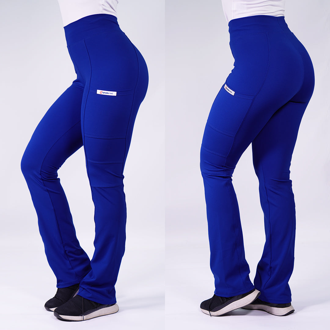 Pantalón Clínico Mujer Flexxy Azul Rey — Ripholia