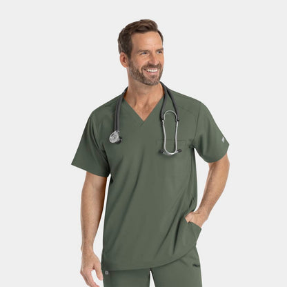 Top Clínico Hombre Epic 4851 — IRG Scrubs