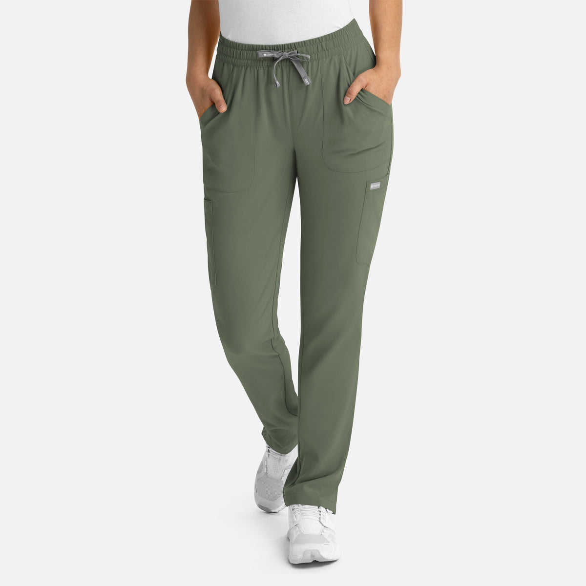 Pantalón Clínico Mujer Momentum 5091 — Maevn — Oliva