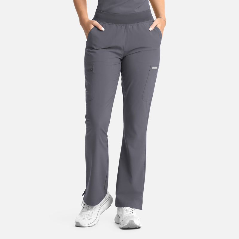 Pantalón Clínico Mujer Momentum 5093 — Maevn — Gris
