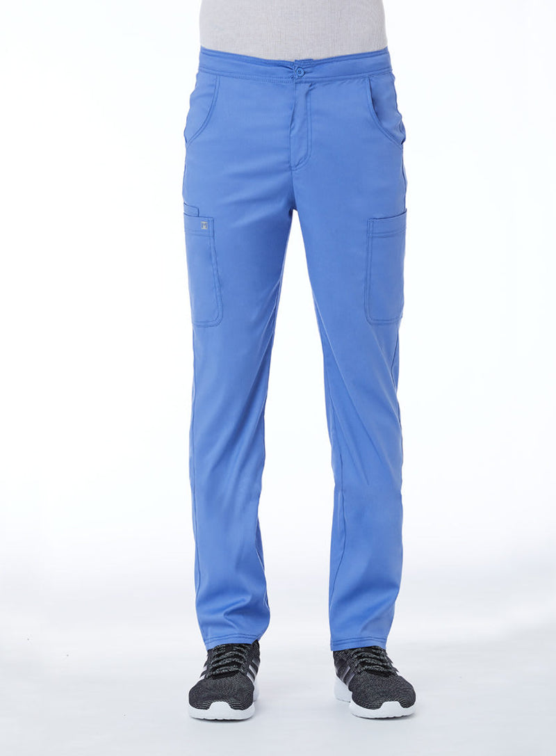 Pantalón Clínico Hombre Matrix 8502 — Maevn — Celeste