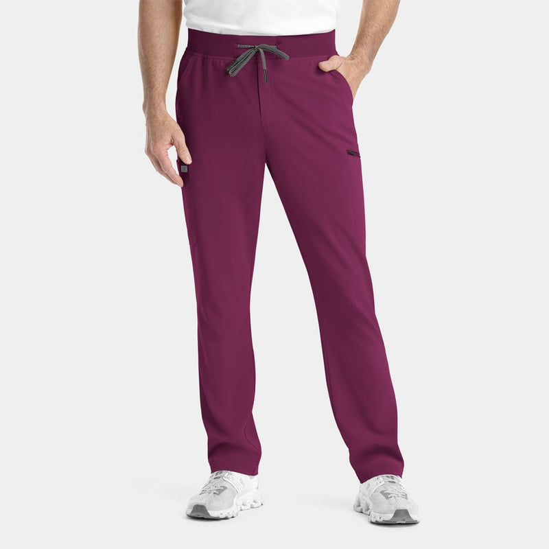 Pantalón Clínico Hombre Epic 9851 — IRG Scrubs — Burdeo