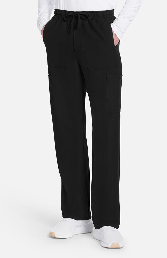 Pantalón Cargo Clínico Hombre Cherokee Originals Ultra CK279A — Negro