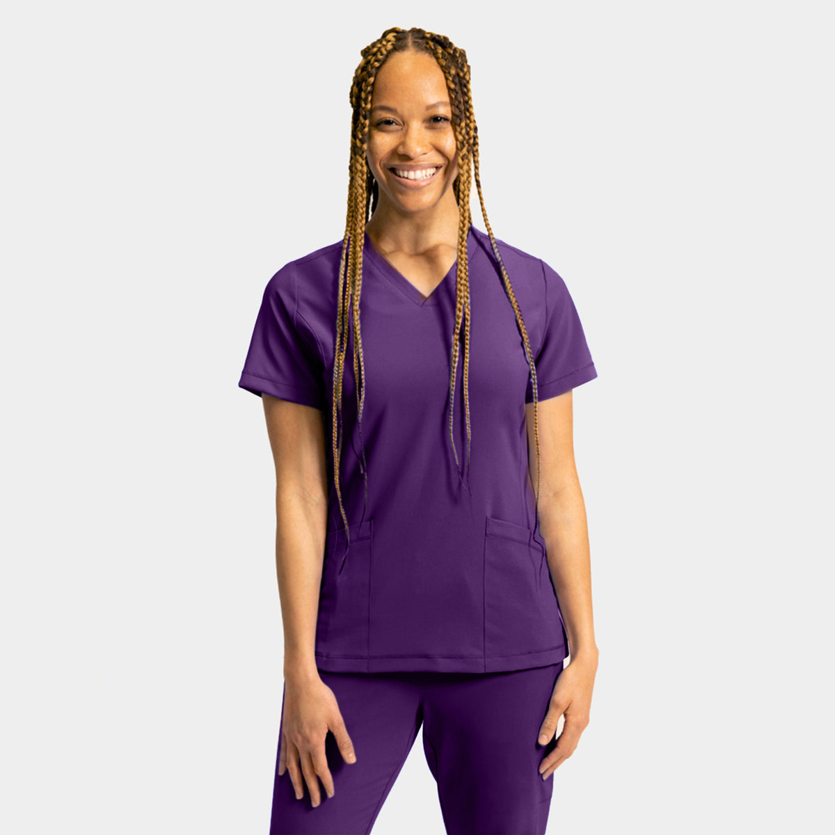 Top clínico mujer Epic 4801 IRG Scrubs en color morado