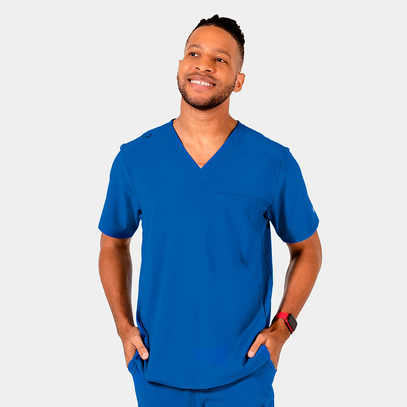 Top Clínico Hombre Epic 4851 — IRG Scrubs — Azul rey