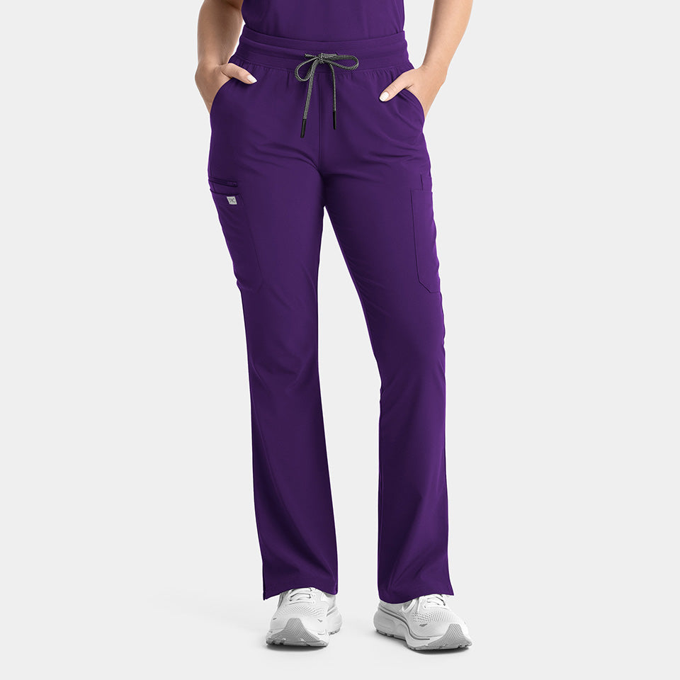 Pantalón clínico mujer Epic 9813 IRG Scrubs en color morado