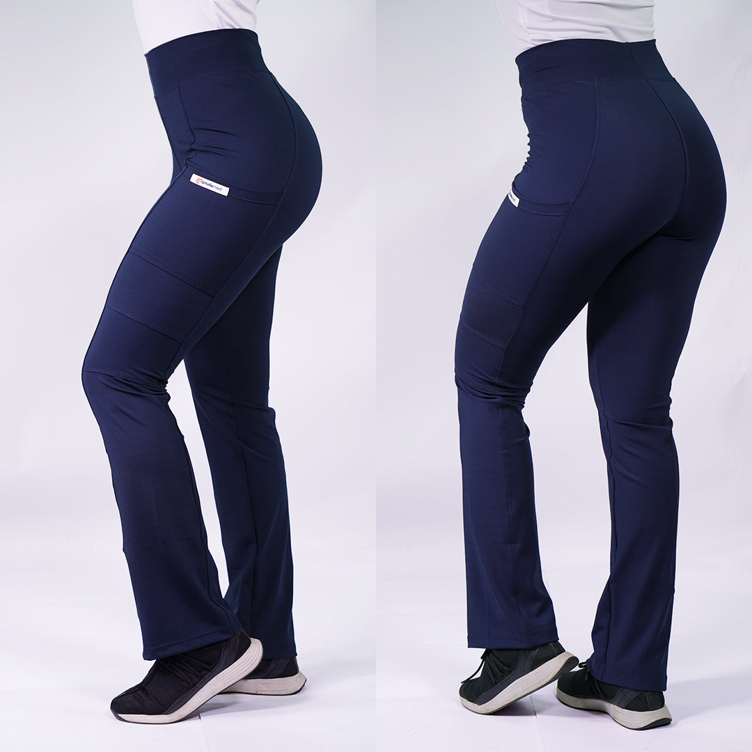 Pantalón Clínico Mujer Flexxy Azul Marino — Ripholia