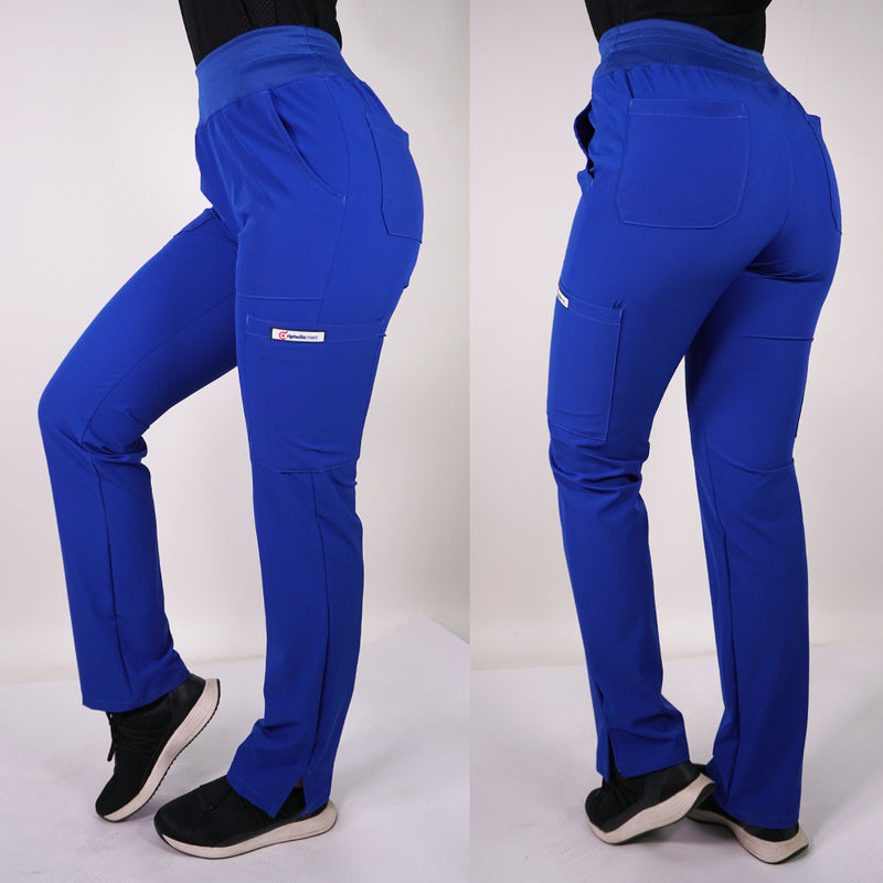 Pantalón Clínico Mujer PM — Ripholia — Azul rey