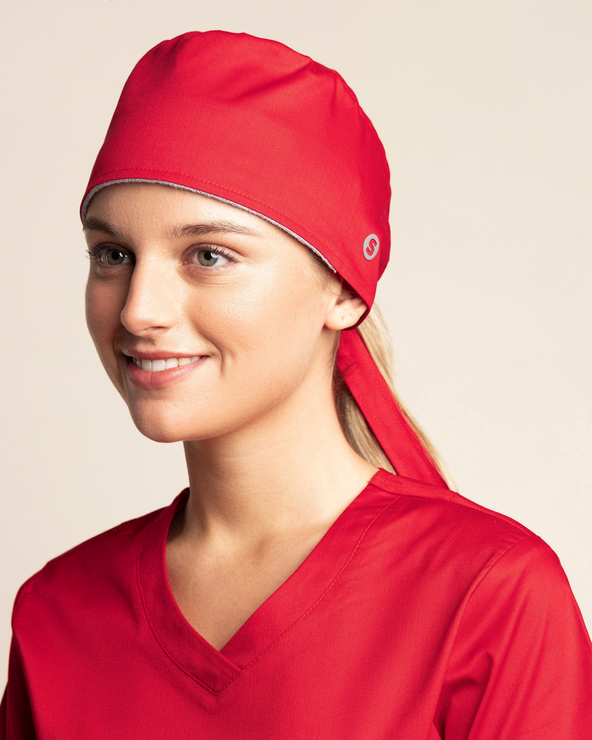 Gorro Clínico Unisex Work HH-26 — Rojo — imagen oficial