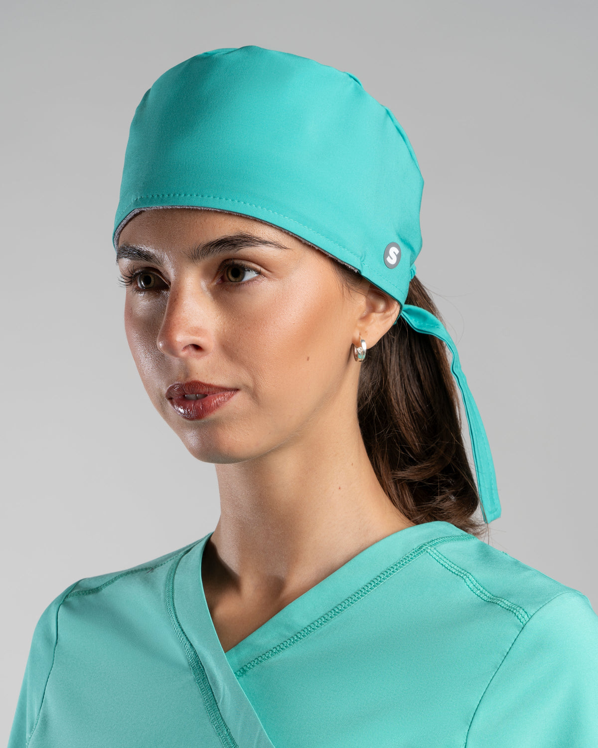 Gorro Scorpi HH-40 — Verde quirúrgico — imagen oficial