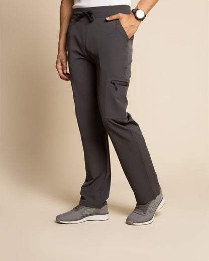 Pantalón Clínico Hombre Sport Stretch HP-S03 — Gris — imagen oficial