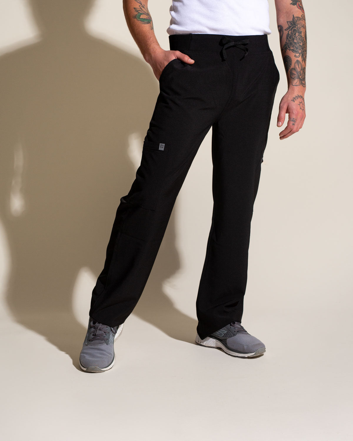 Pantalón Clínico Hombre Sport Stretch HP-S03 — Negro — imagen oficial
