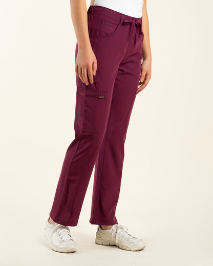 Pantalón Clínico Mujer Comfort MP-02 — Burdeo — imagen principal oficial