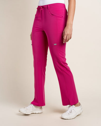 Pantalón Clínico Mujer Comfort MP-02 — Fucsia — imagen principal oficial