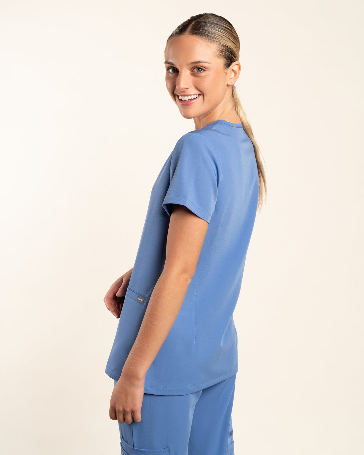 Scorpi Aqua top mujer Celeste