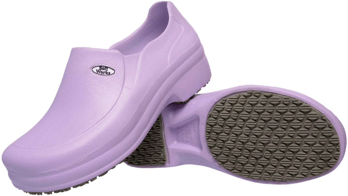 Zapato Clínico BB65 Morado claro — Soft Works