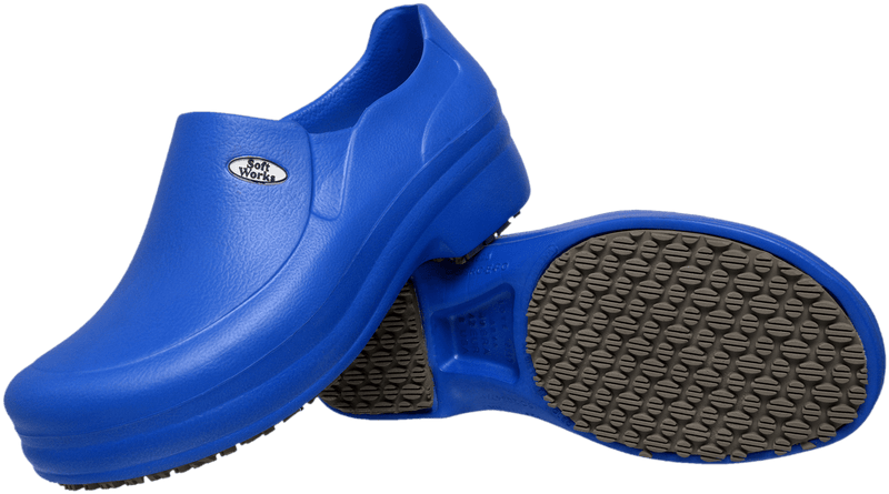 Zapato Clínico BB65 — Soft Works — Azul rey