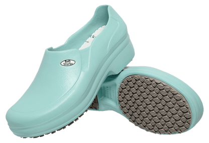 Zapato Clínico BB65 Verde menta — Soft Works