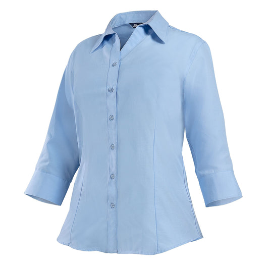 Blusa Oxford Classic Manga 3/4 T-World