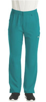 Pantalón Clínico Hombre Momentum 5891 — Maevn — Verde azulado