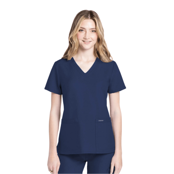 Top Clínico Mujer Originals Ultra CK953A — Cherokee — Azul marino