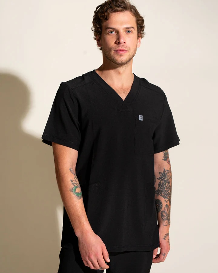Top Clínico Hombre Sport Stretch HT-S03 — Scorpi