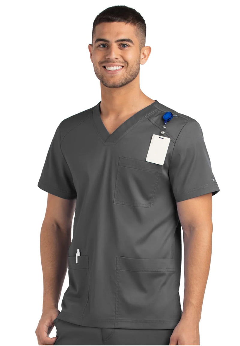 Top Clínico Hombre Matrix 5502 — Maevn — Gris