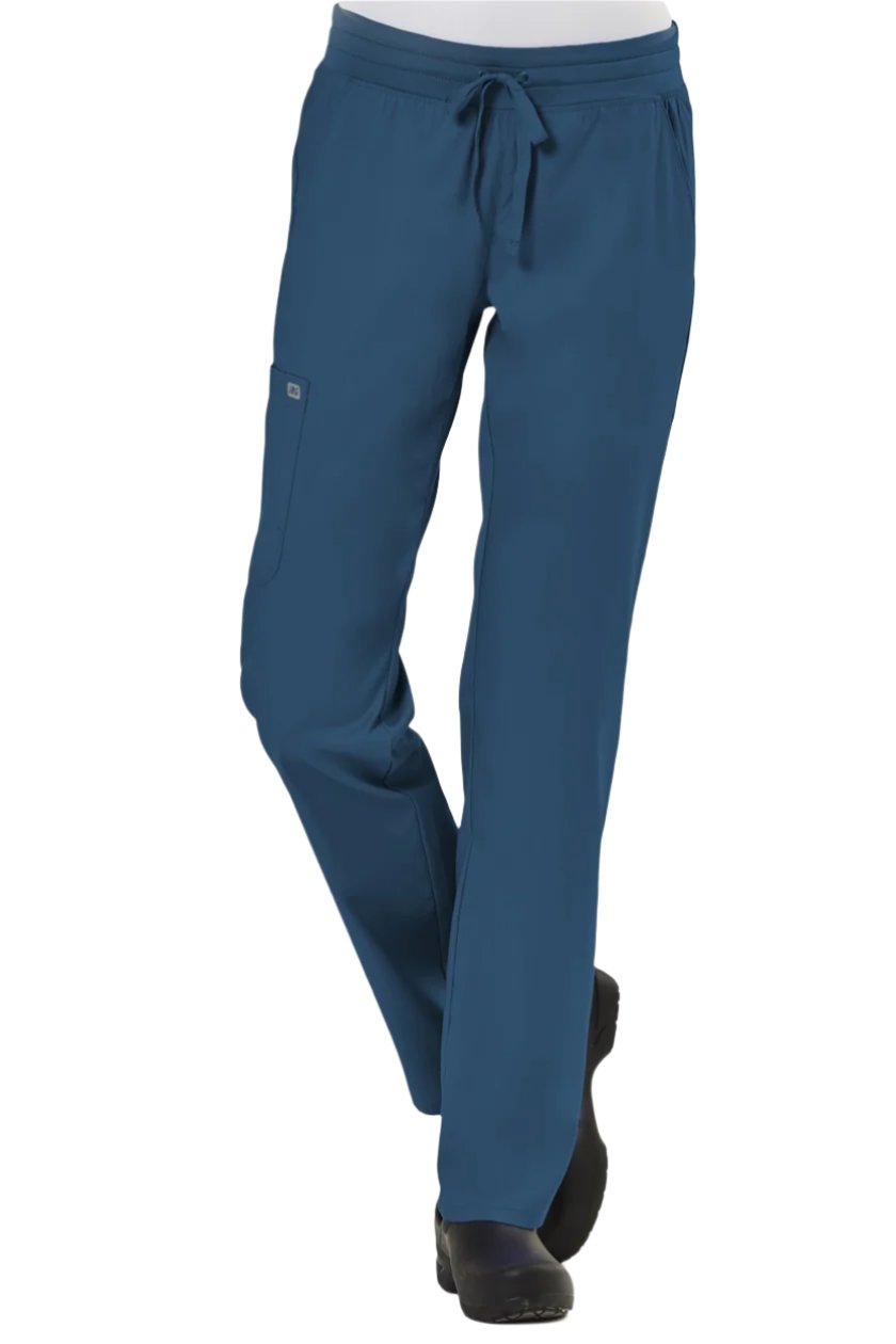 Pantalón Clínico Mujer IRG Edge 6802 — Azul caribe — Vista frontal