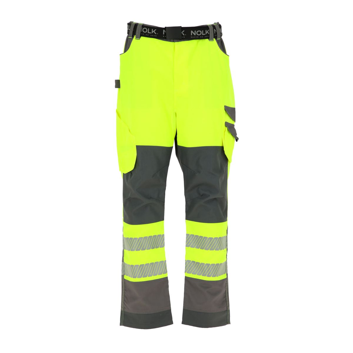 Pantalón Vesubio Gris/Amarillo Unisex Nolk