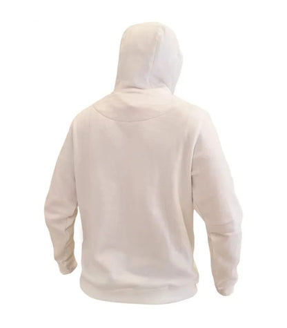 POLERON HOODIE CANGURO M/L UNISEX BLANCO