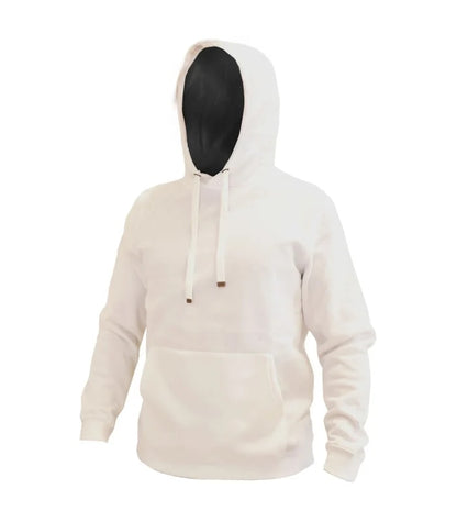 POLERON HOODIE CANGURO M/L UNISEX BLANCO