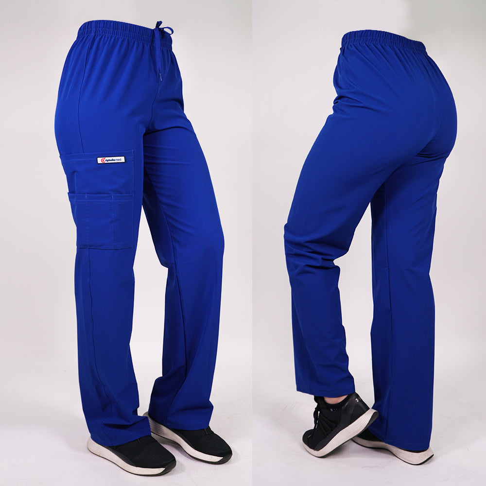 Pantalón recto Ripholia 799-2 Azul Rey