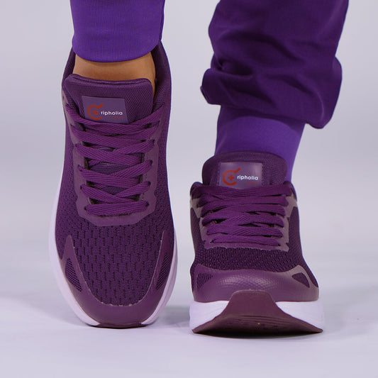 Zapatilla clínica Ripholia morado ZC-4