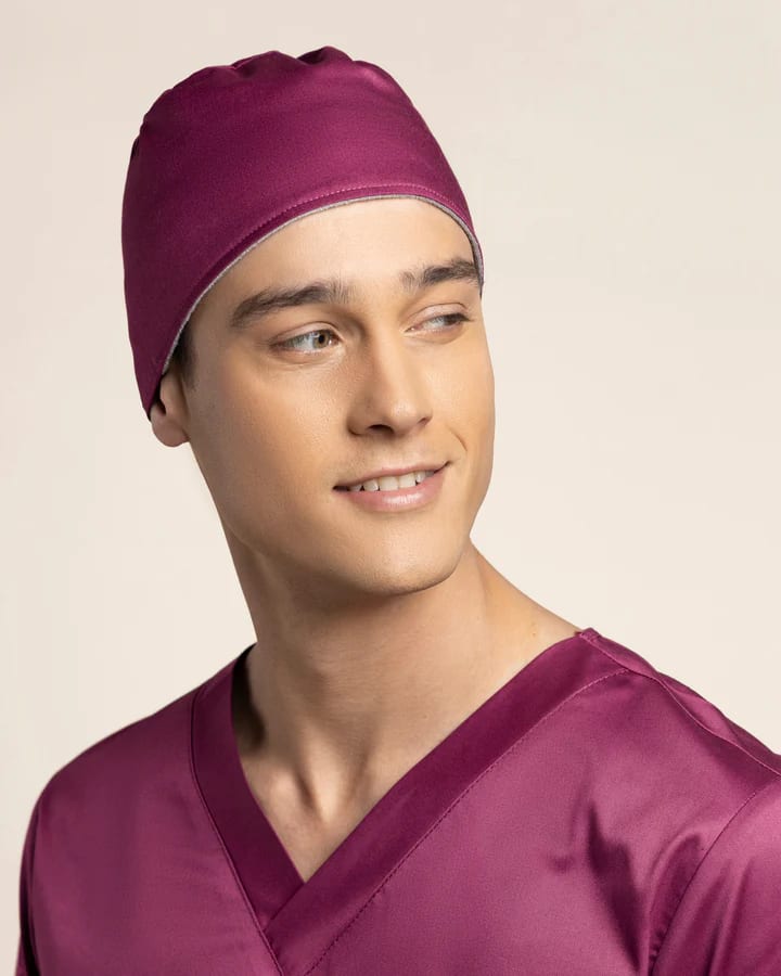 Gorro Clínico Unisex Work HH-26 — Scorpi — Burdeo