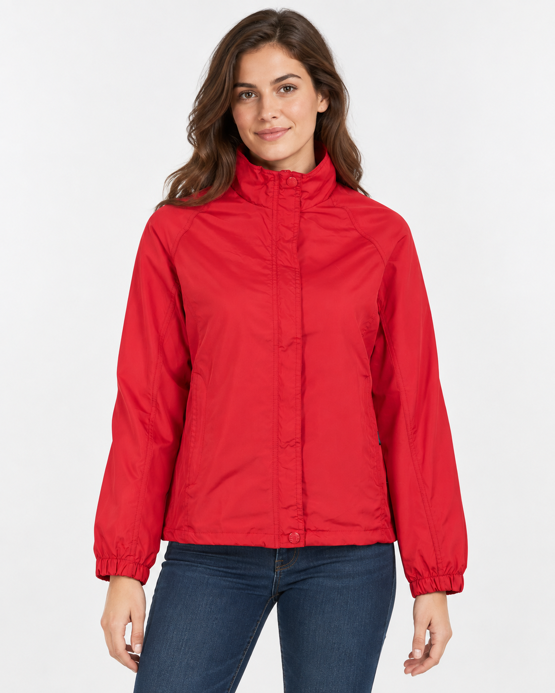 Cortaviento Basic Mujer 07024 Rojo