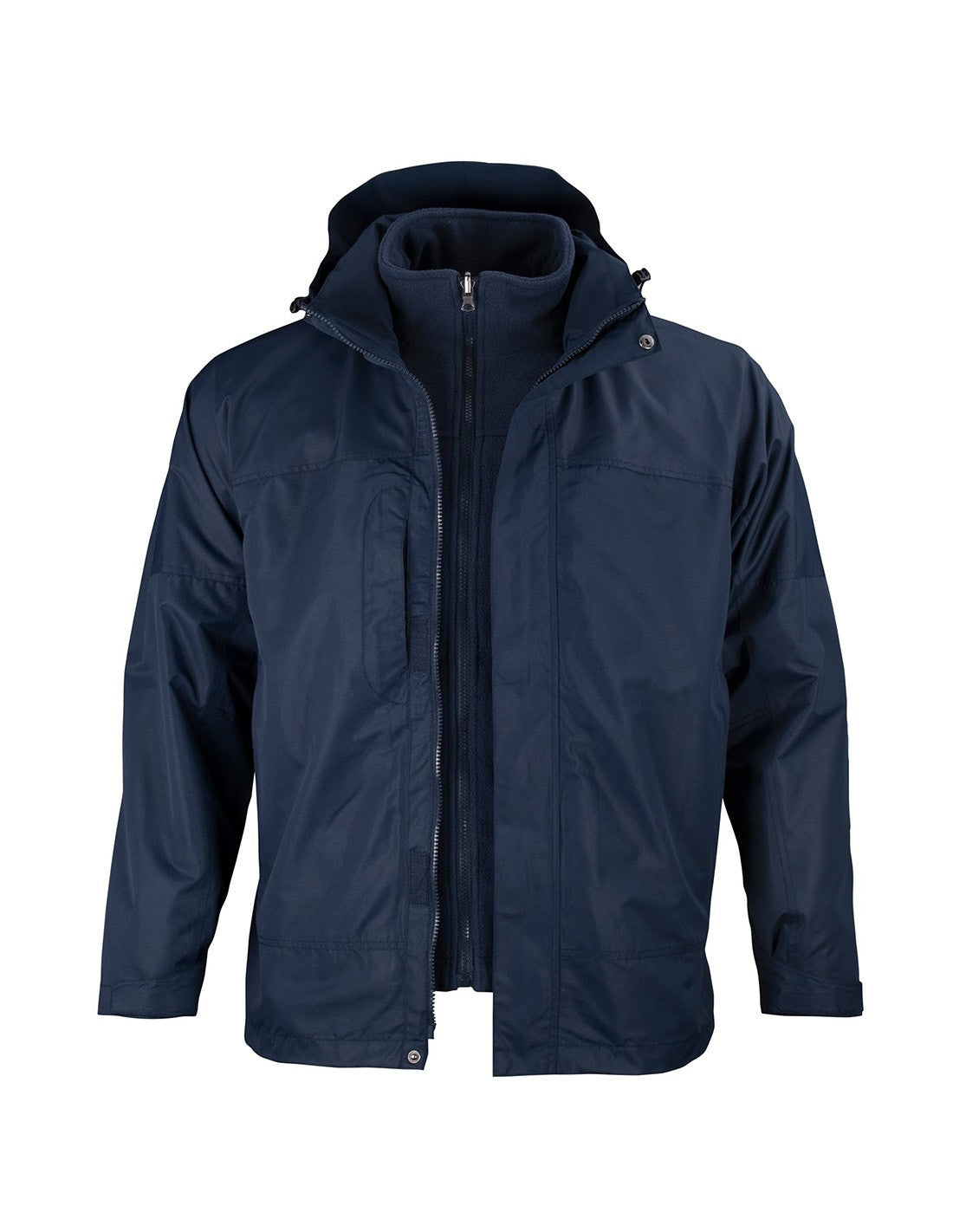 Texora 08096 Chaqueta 3 en 1 Basic Hombre Azul