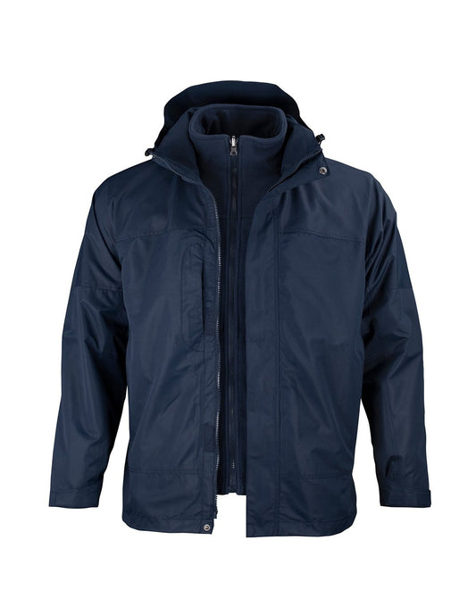 Texora 08096 Chaqueta 3 en 1 Basic Hombre Azul