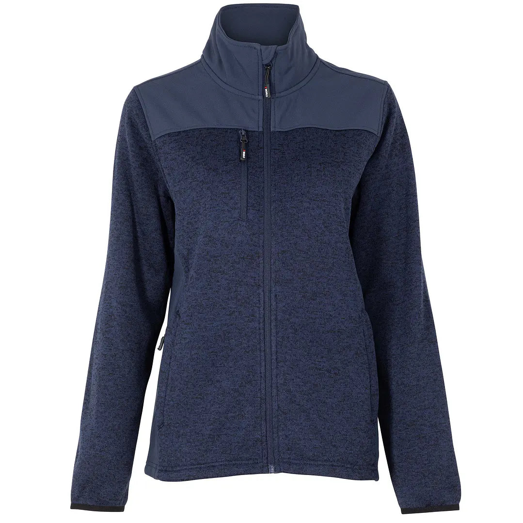 Chaqueta Knit Fleece Mujer 08391 Azul Marino