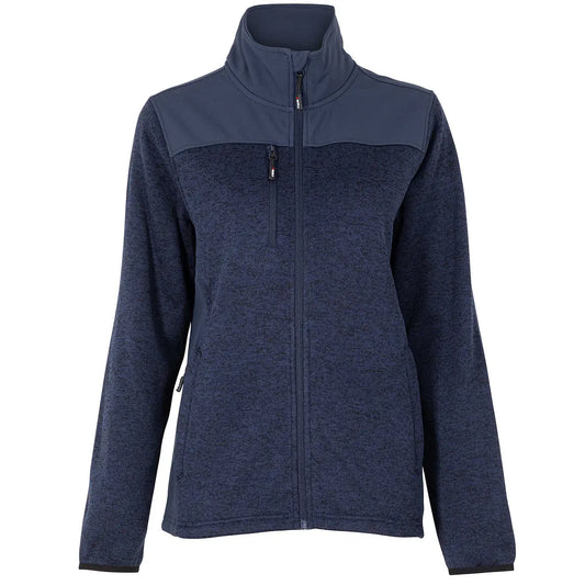 Chaqueta Knit Fleece Mujer 08391 Azul Marino