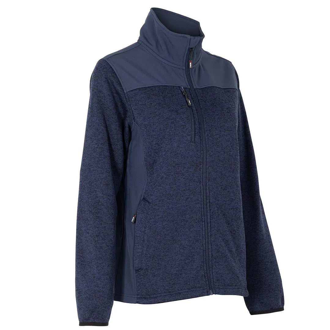 Chaqueta Knit Fleece Mujer 08391 Azul Marino