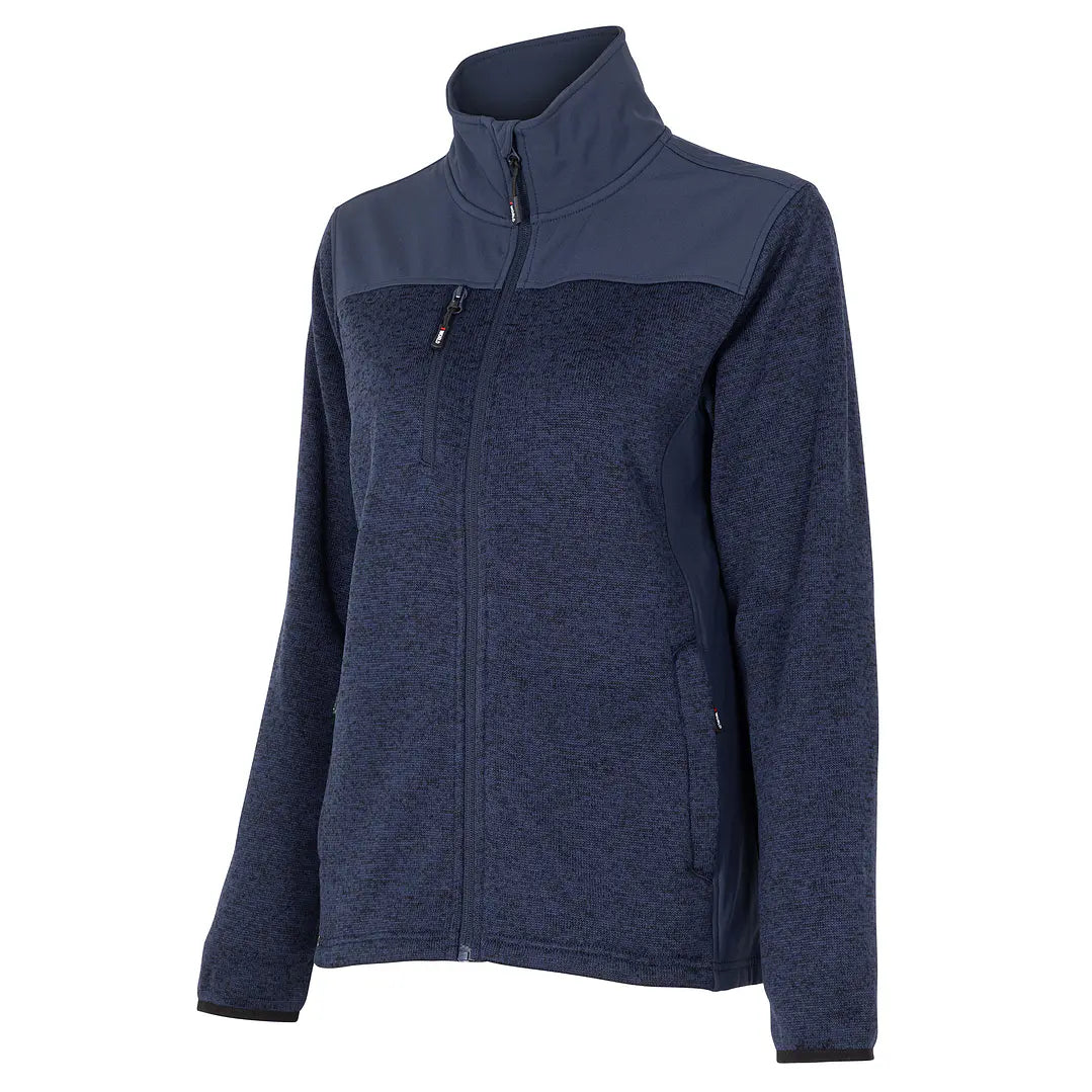 Chaqueta Knit Fleece Mujer 08391 Azul Marino