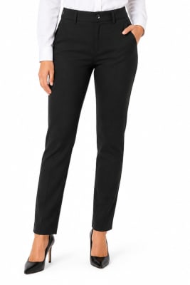 Pantalón Premium Casimir Spandex Mujer 10199 Negro