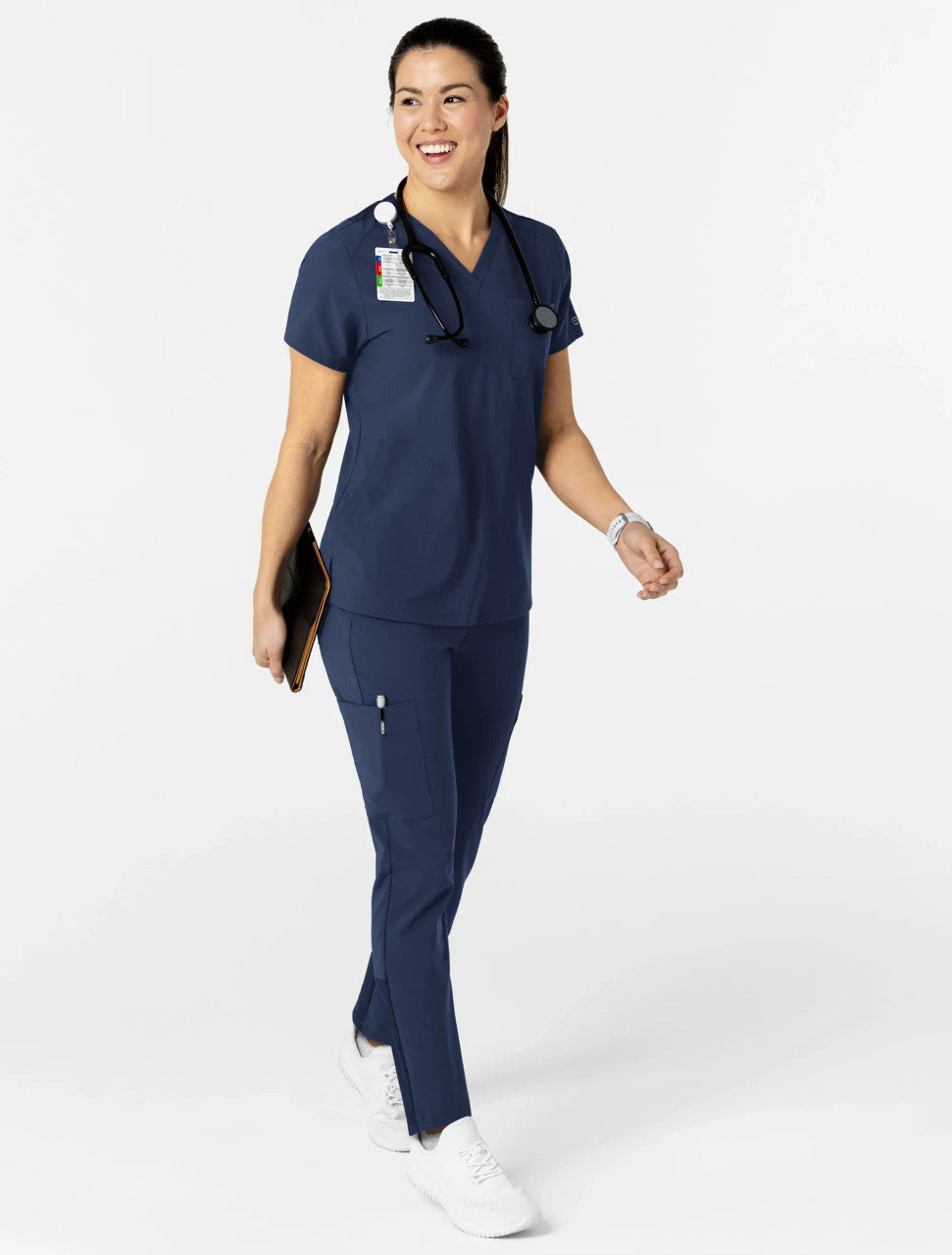 WonderWink W123 6045 Mujer Navy