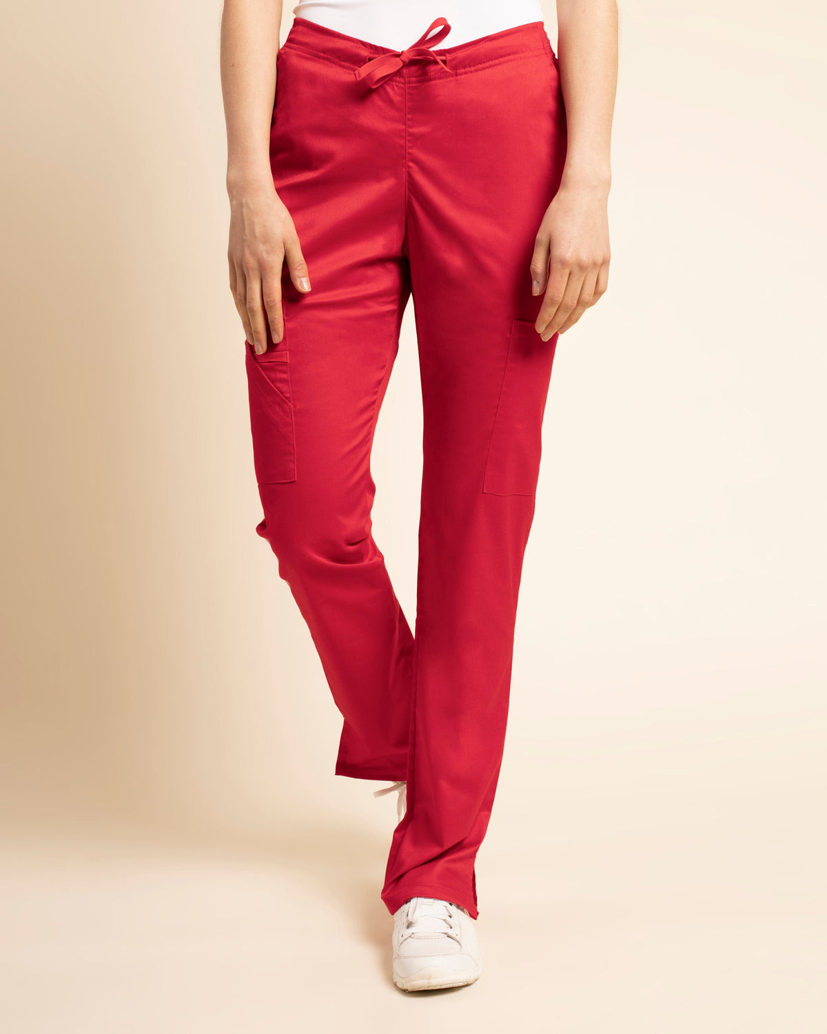 PANT DAMA WORK MP-19 ROJO